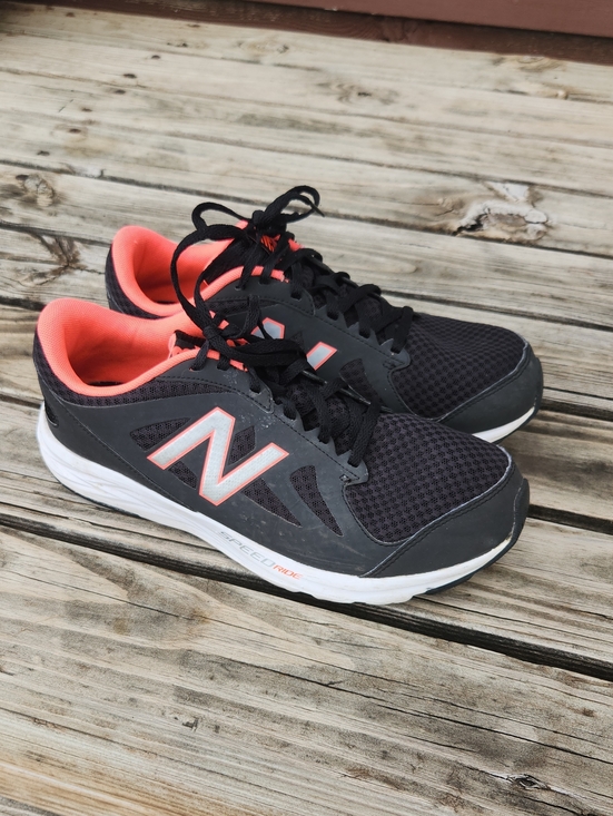 New Balance Shoes - New Balance 490 V4 Black Pink Tennis Shoe Running Walking Workout Speed Ride 11
